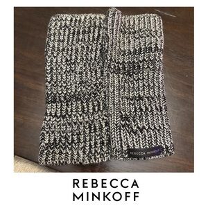 Rebecca Minkoff Monochrome Knit Hand Warmers